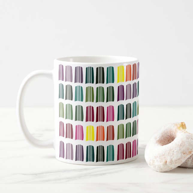 Virka Färgrik Stickgarn  Kaffemugg (Med munk)