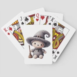 Virka Söt Häxa Casinokort