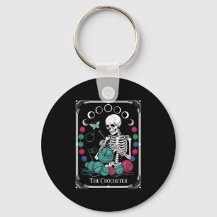 Virka Tarotkort Rolig Garn Design  Nyckelring
