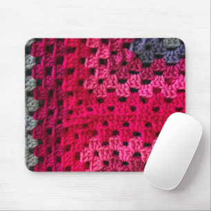 Virkad Granny Square-mönster Musmatta