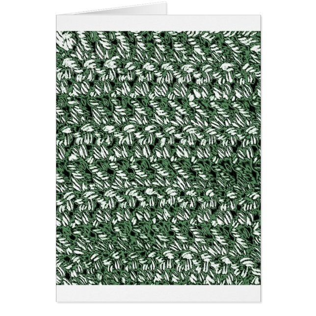 Virkad stil hälsningskort (Framsidan)