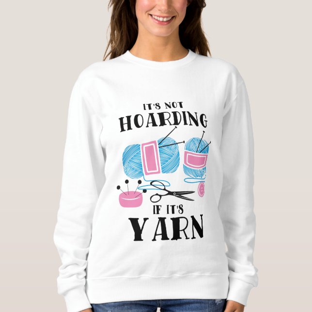 Virkade stickade presenter t shirt (Framsida)