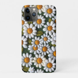 Virkade vita tusenskönor vårblommor
