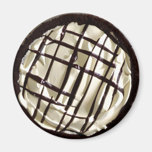 Virke och choklad sirap Paj Magnet