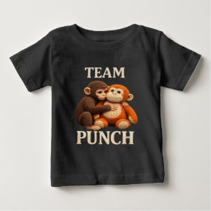 Virkmönster för Baby Monkey Punch Söt Amigurumi T Shirt