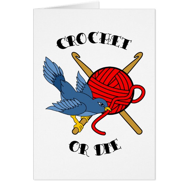 Virkning- eller matristatuering hälsningskort (Framsidan)