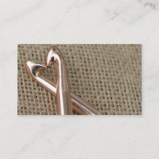 Virkningälskare mall för visitkort