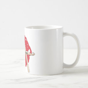 Virkningbefrielsen beklär muggen kaffemugg