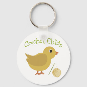 Virkningchick Nyckelring