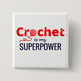 Virkningen är min Superpower i rött Knapp