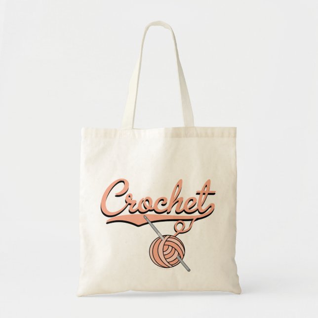 Virkningen hänger lös tygkasse (Framsidan)