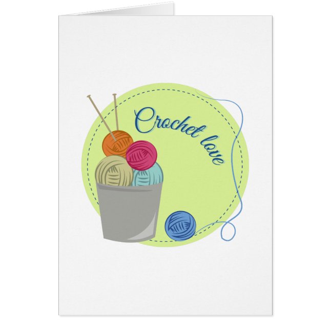 Virkningkärlek Hälsningskort (Framsidan)