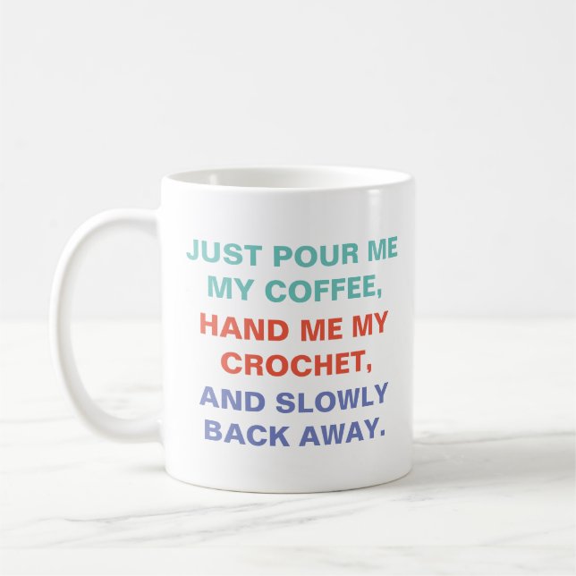 Virkningskämt Kaffemugg (Vänster)
