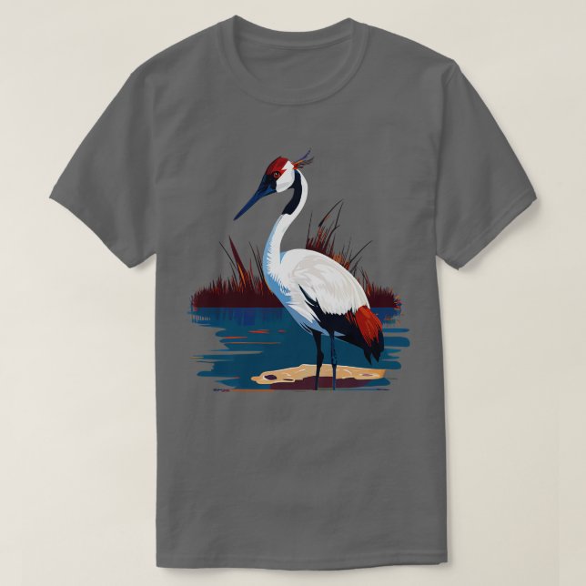 Viroping Crane TShirt T Shirt (Design framsida)