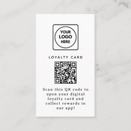 Virtual QR | Custom Digital Reward Business Link Lojalitetskort