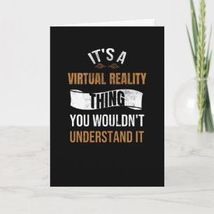 Virtual Reality Gaming VR Spelare VR Spelpresent Kort