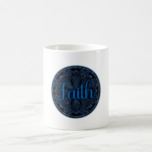 Virtue Faith Mandala Kaffemugg