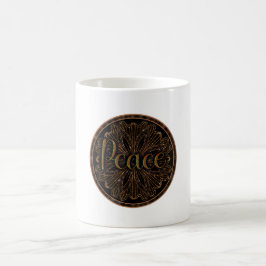 Virtue Peace Mandala Kaffemugg