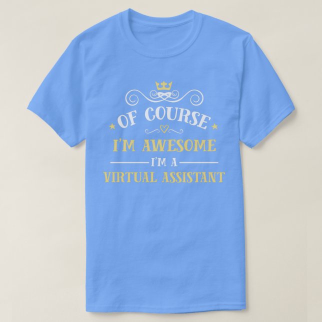 Virtuell assistent 7 t shirt (Design framsida)
