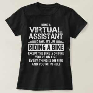 Virtuell assistent t shirt