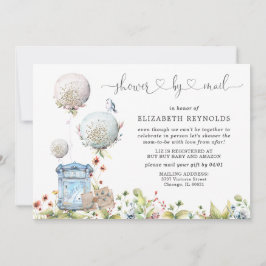 Virtuell baby shower via postinbjudan inbjudningar