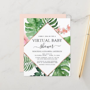 Virtuell babyvisningsprogram i Handflatan