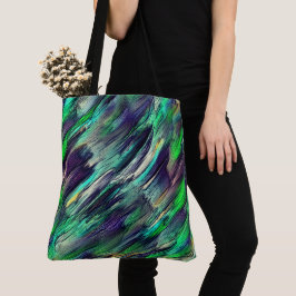 Virtuell, färglös stalaktat eller förstört lagrar tygkasse