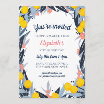 Virtuell Födelsedagsfest för Tropical Notes