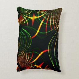 Virtuell grönt löv, Reddistisk "färgad thorn" Prydnadskudde