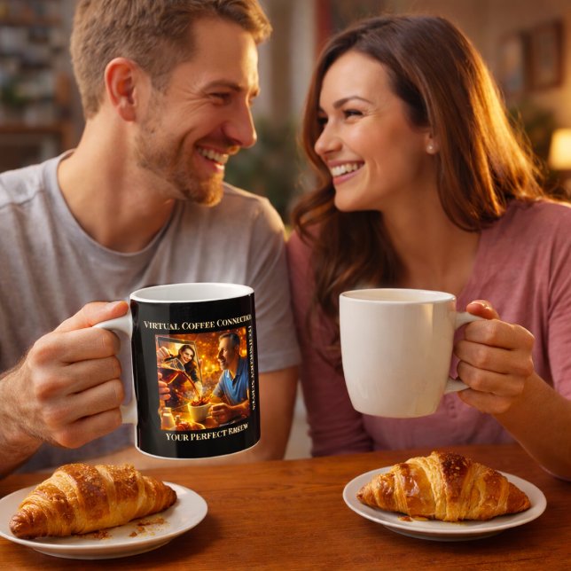 Virtuell kaffekontakt kaffemugg (Skapare uppladdad)