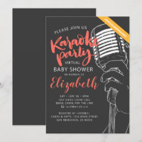 Virtuell Karaoke Party Baby Shower Video