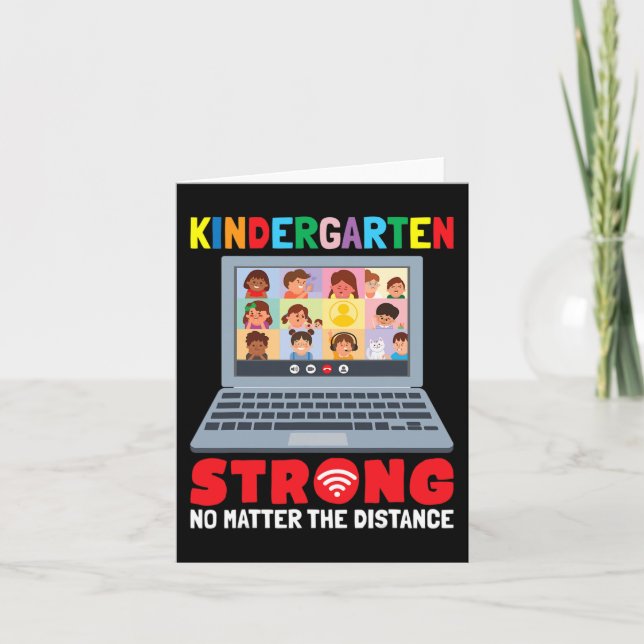 Virtuell Kindergarten-Roligt 100 dagar skolundervi Kort (Framsida)
