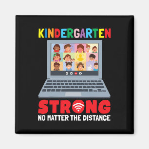 Virtuell Kindergarten-Roligt 100 dagar skolundervi Magnet