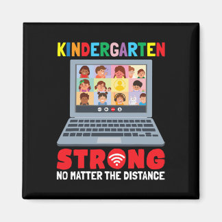 Virtuell Kindergarten-Roligt 100 dagar skolundervi Magnet