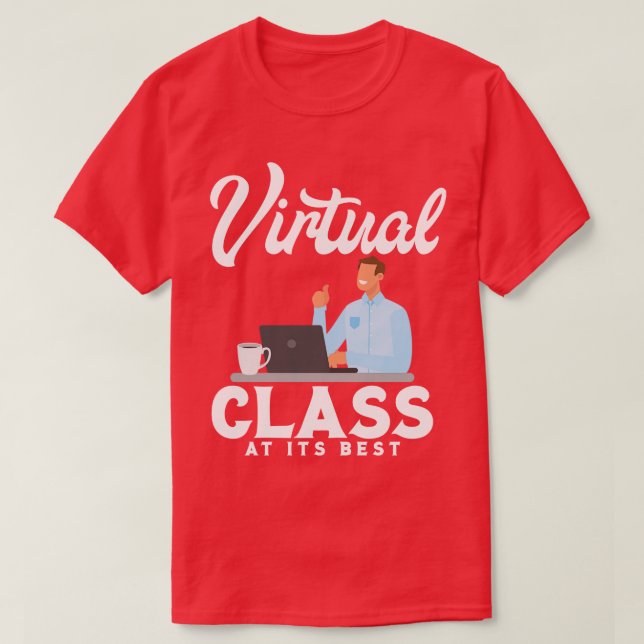 Virtuell klass bäst t shirt (Design framsida)