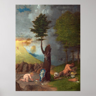 Virtuell och Vice - Lorenzo Lotto Fine Art Poster