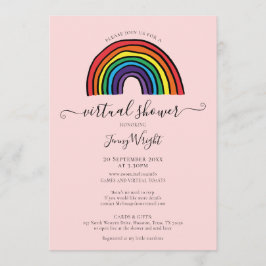 Virtuell Online Avstånd visa med e-post Inbjudningar