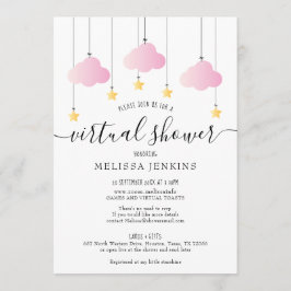 Virtuell Online Barnkalas På Distans Med Post Inbjudningar