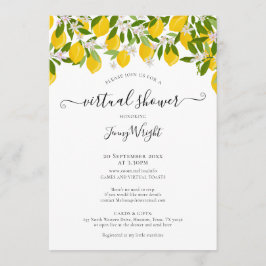 Virtuell Online Bröllops- eller Baby Shower med Ci Inbjudningar