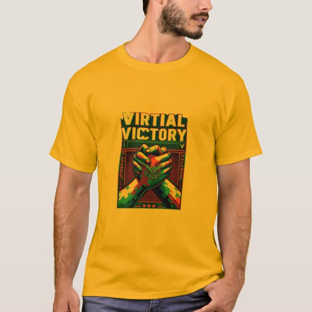 Virtuell seger t shirt (Framsida)