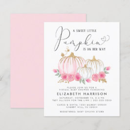 Virtuell Shower för budgetpumpa Blommigt Flicka