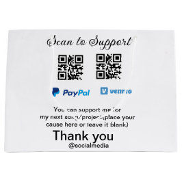 Virtuell spets burk q eller penningdonation PayPal