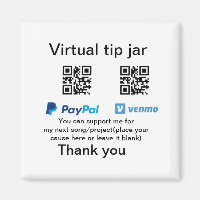 Virtuell spets burk q eller penningdonation PayPal