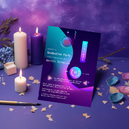 Virtuell Studentfest för geometrisk glöd Inbjudningar