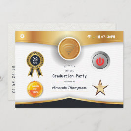 Virtuell Studentfest Inbjudningar