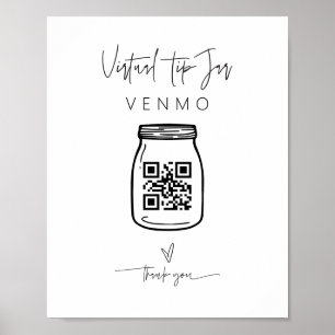Virtuell tips Signera Pengarar Business Donate Pos Poster