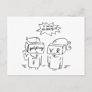 Virtuell verklighet, 01 vykort