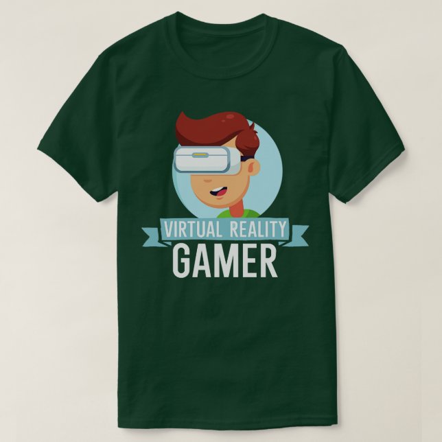 Virtuell verklighet 3 t shirt (Design framsida)