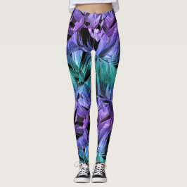 virtuell verklighet, mörk kristallgradient : leggings
