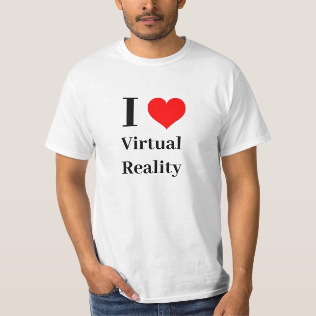 Virtuell verklighet t shirt (Framsida)